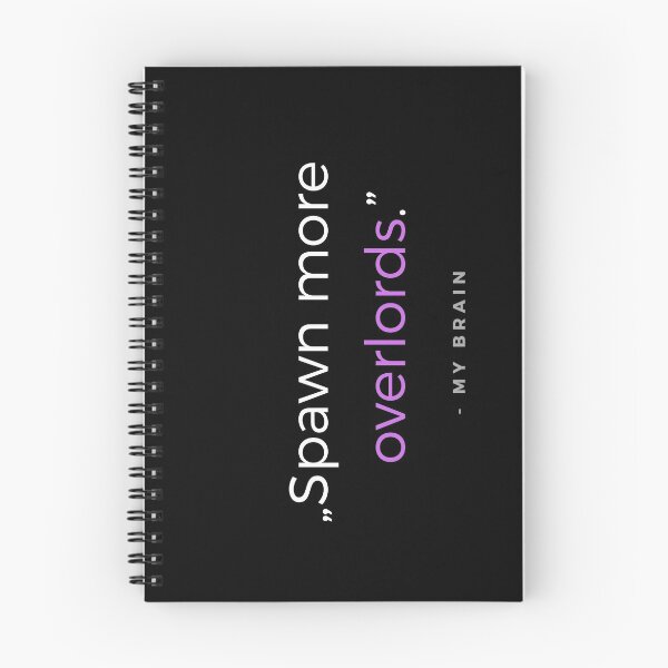 Item preview, Spawn more overlords. - my brain quote designed and sold by ubaDesigns.