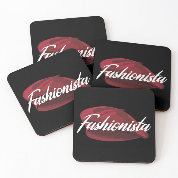 Item preview, Red French Beret with the word 'Fashionista' in it designed and sold by Fruit-Tee.