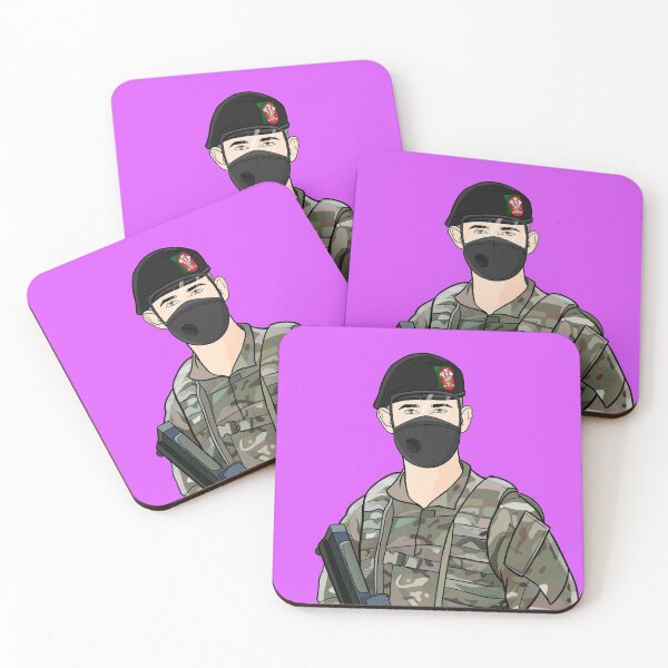 Item preview, Lockdown Soldier - Lilac Background designed and sold by craig61.