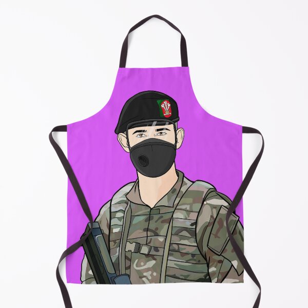 Item preview, Lockdown Soldier - Lilac Background designed and sold by craig61.