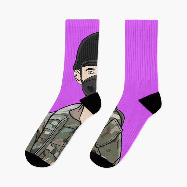Item preview, Lockdown Soldier - Lilac Background designed and sold by craig61.