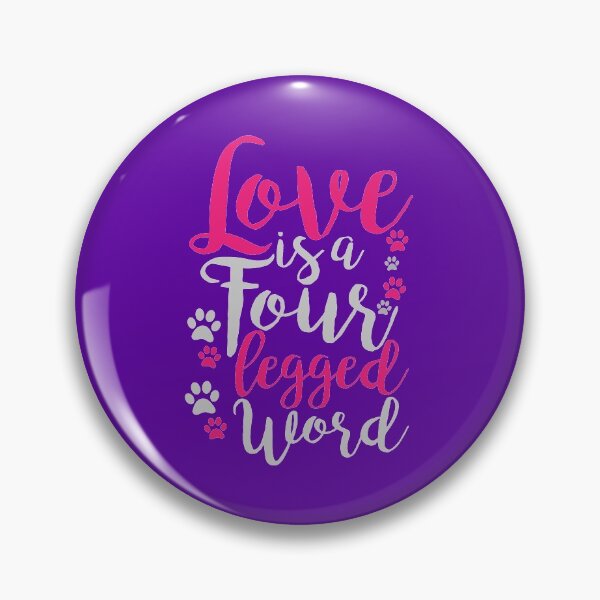 Item preview, Love Is Four Legged - Funniest Gifts For Cat Lovers Dog Lovers designed and sold by Sugar-Magnolia.