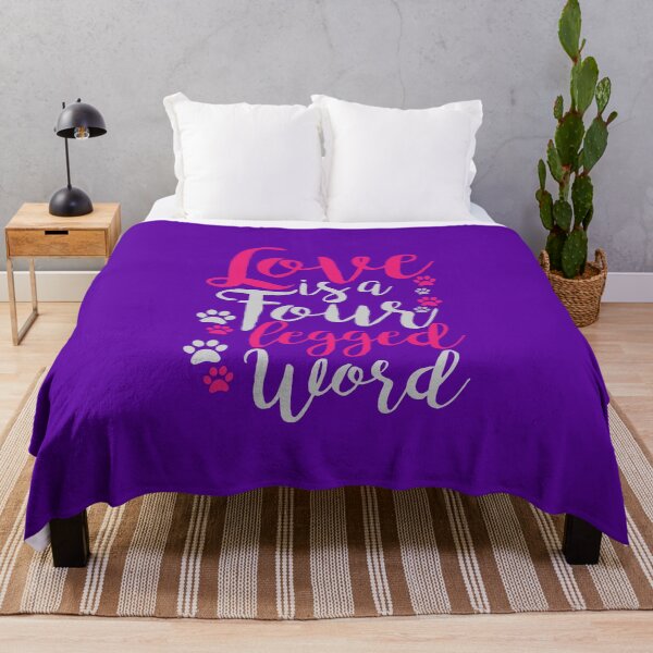 Item preview, Love Is Four Legged - Funniest Gifts For Cat Lovers Dog Lovers designed and sold by Sugar-Magnolia.