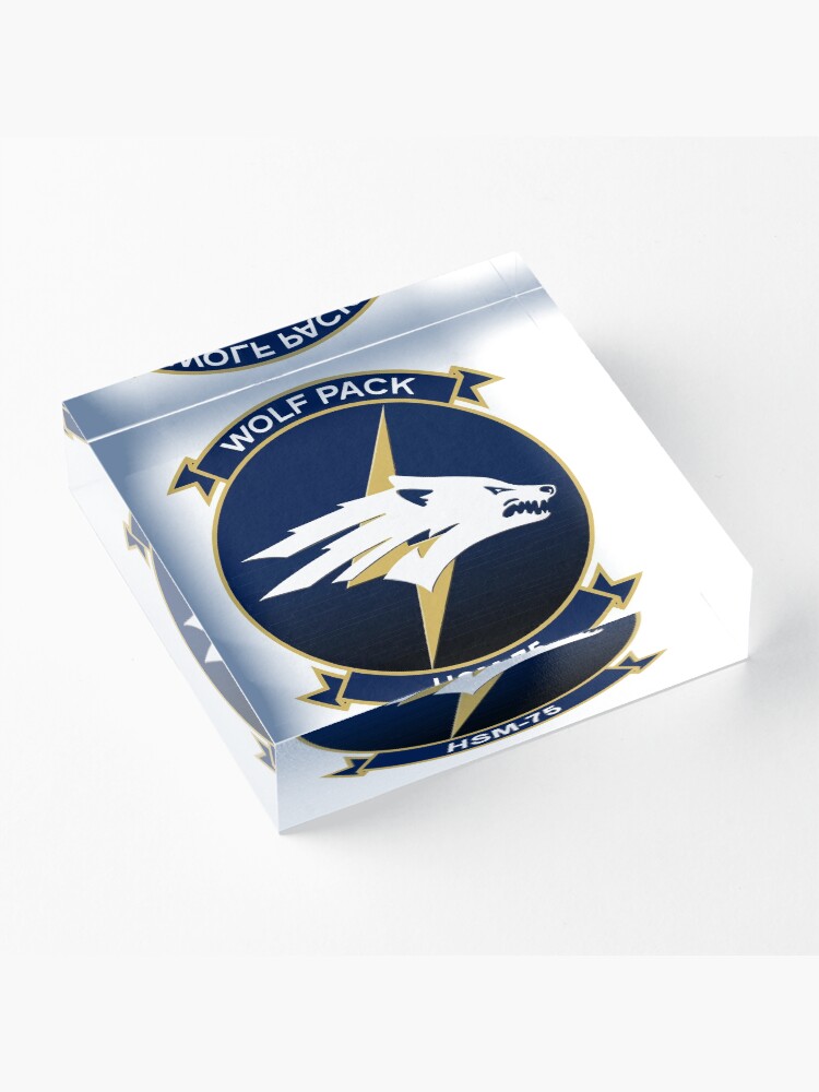 Alternate view of Model 86 - Wolfpack Acrylic Block