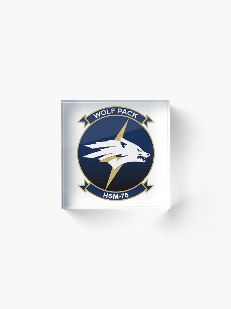 Alternate view of Model 86 - Wolfpack Acrylic Block