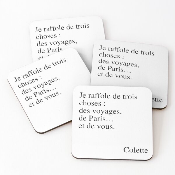 Item preview, Je raffole de trois choses.... designed and sold by Barbzzm.