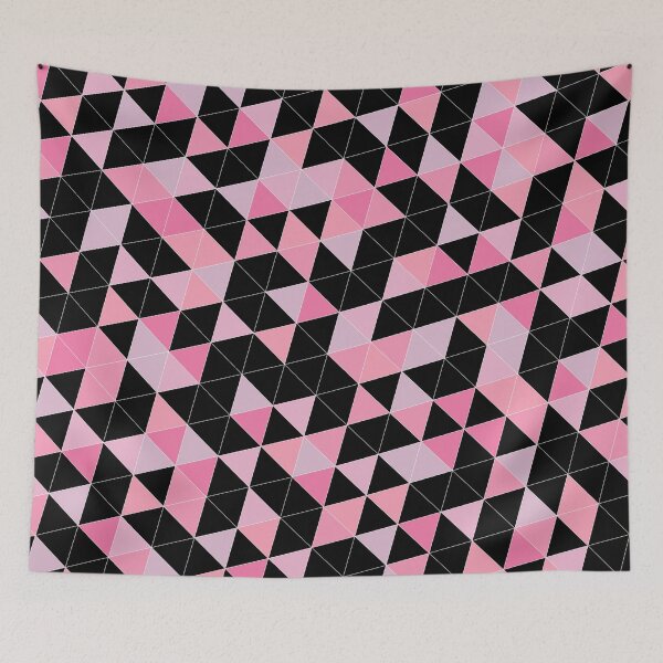 Item preview, Geometric design with beautiful Shades of Pink designed and sold by RTrivella.