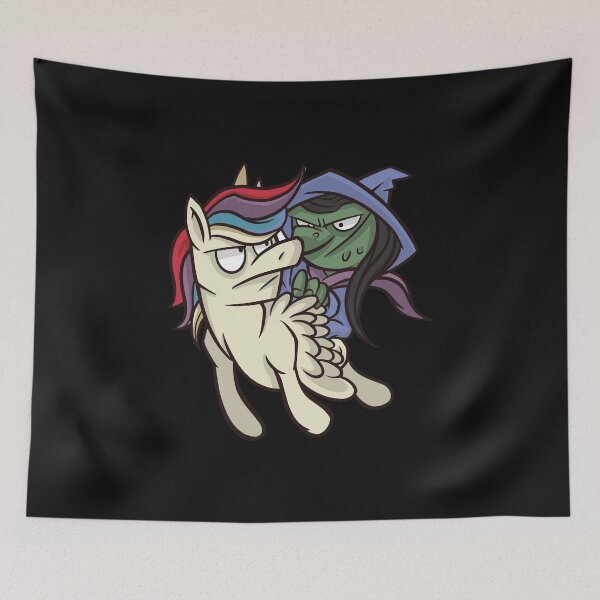 Item preview, Halloween unicorn witch designed and sold by DerSenat.