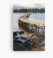 Granite Island Bridge Pt.6 Metal Print