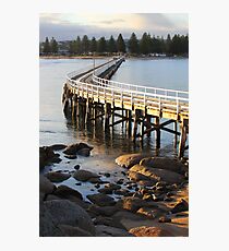 Granite Island Bridge Pt.6 Photographic Print