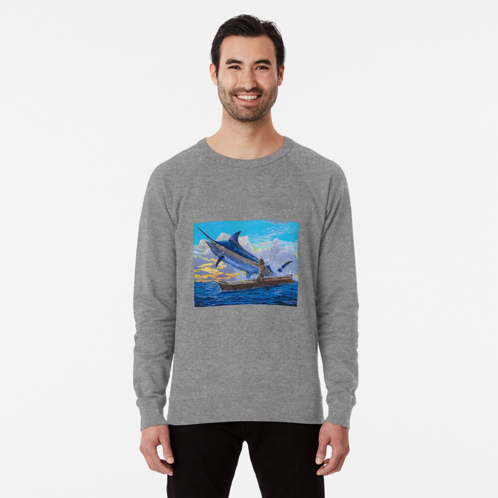 Vista previa del artículo con la obra «Sudadera ligera», diseñado y vendido por Bluemarlin.