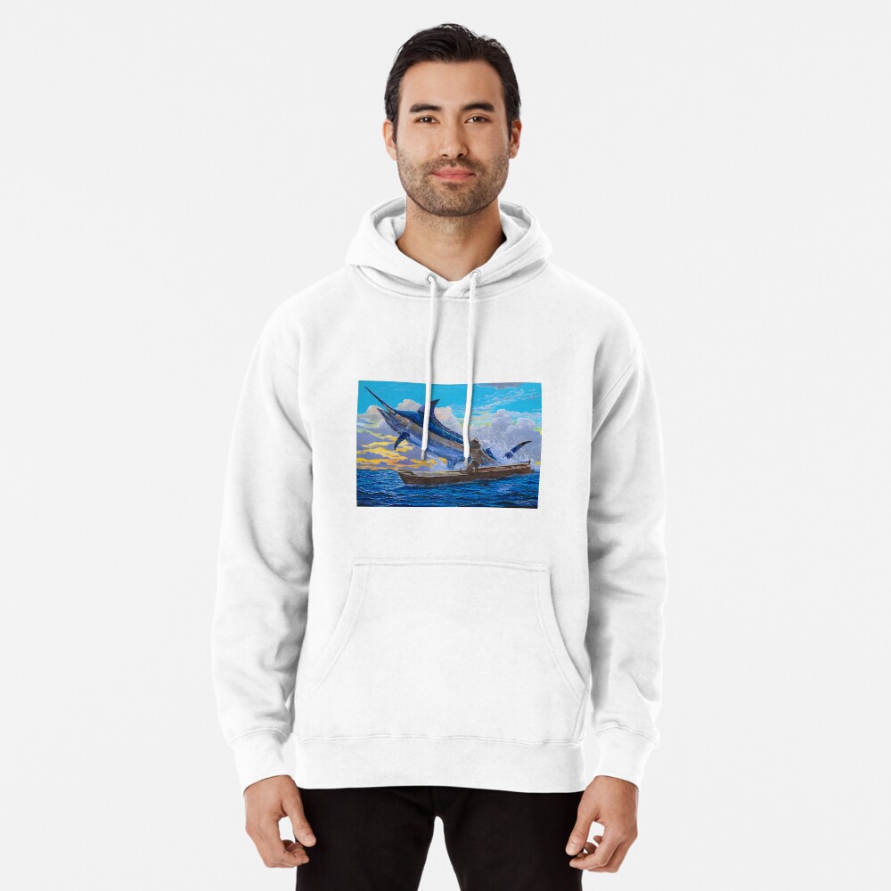 Vista previa del artículo con la obra «Sudadera con capucha», diseñado y vendido por Bluemarlin.