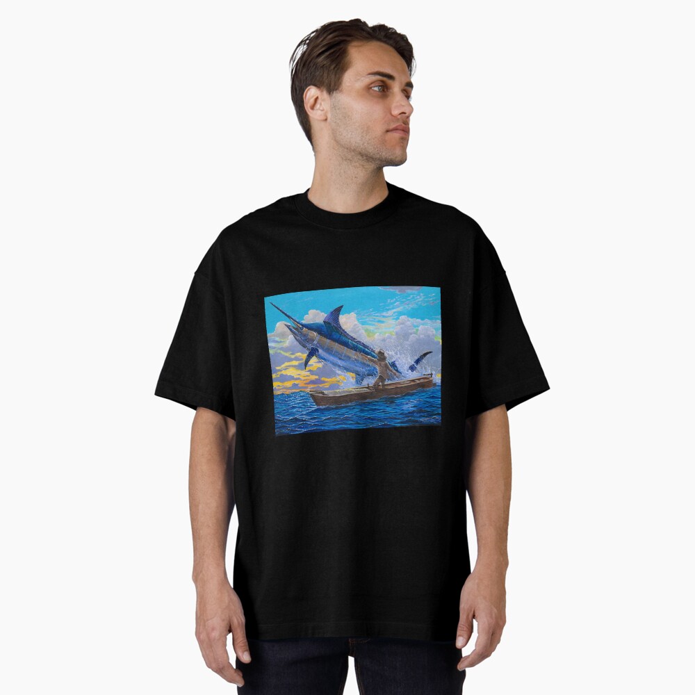 Vista previa del artículo con la obra «Camiseta holgada», diseñado y vendido por Bluemarlin.