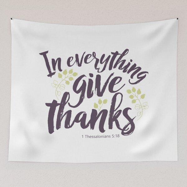 Item preview, In Everything Give Thanks designed and sold by Andantino.