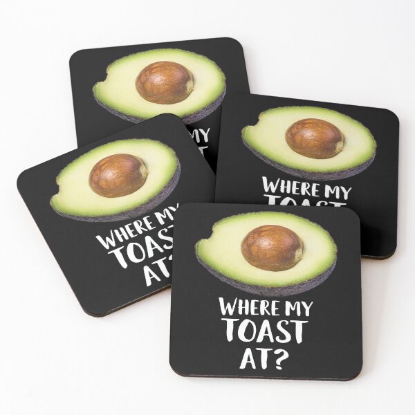 Item preview, Avocado where’s my toast at? designed and sold by mermaidselina.