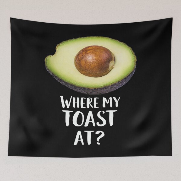 Item preview, Avocado where’s my toast at? designed and sold by mermaidselina.