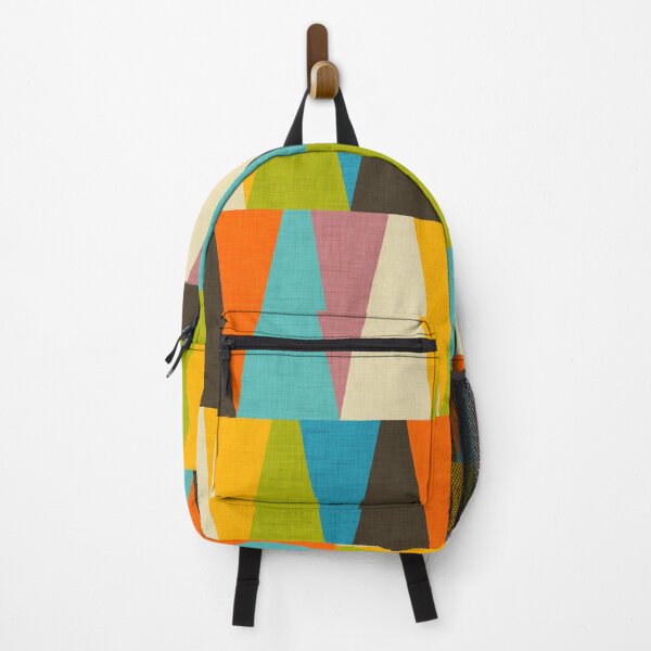 Item preview, Retro Color Block Triangle Color Fun designed and sold by susycosta.