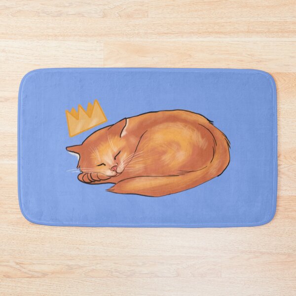 Item preview, Cat King Taking a Nap designed and sold by DesignsBySaxton.
