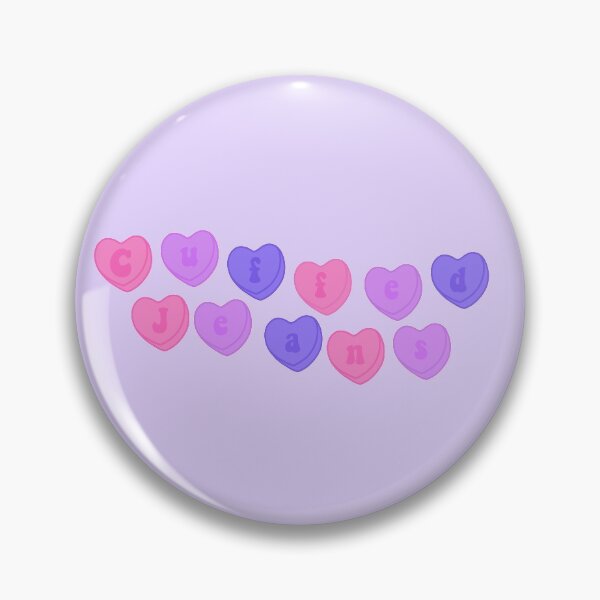 Item preview, Cuffed jeans coloured candy hearts designed and sold by Narniax.
