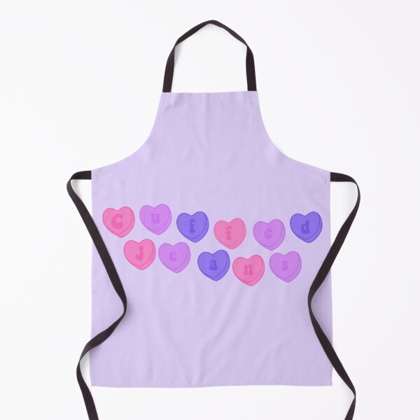 Item preview, Cuffed jeans coloured candy hearts designed and sold by Narniax.