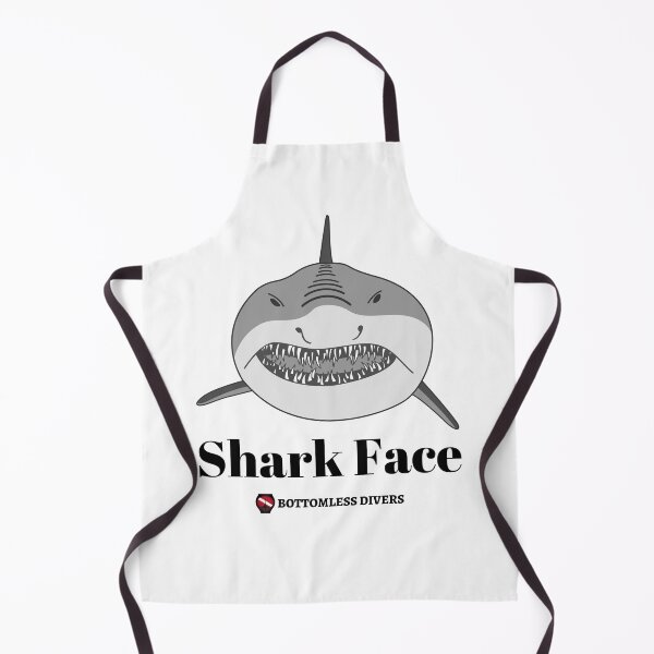 Item preview, Mako Shark Face with Black Font designed and sold by BottomlessDiver.