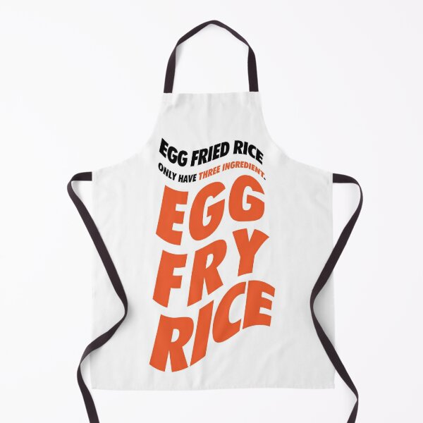 Rice Too Wet Aprons | Redbubble