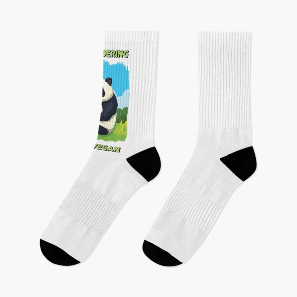 Artikelvorschau, Lustiges Vegan Panda Design entworfen und verkauft von noahs-shop.