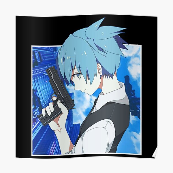 Blue Nagisa Shiota Assassination Classroom Fanart Poster For Sale By Shindouart Redbubble 8316