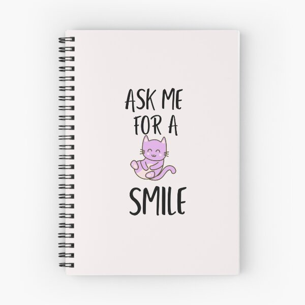 Item preview, Ask me to make you smile - Funny Cat designed and sold by youngdstag.