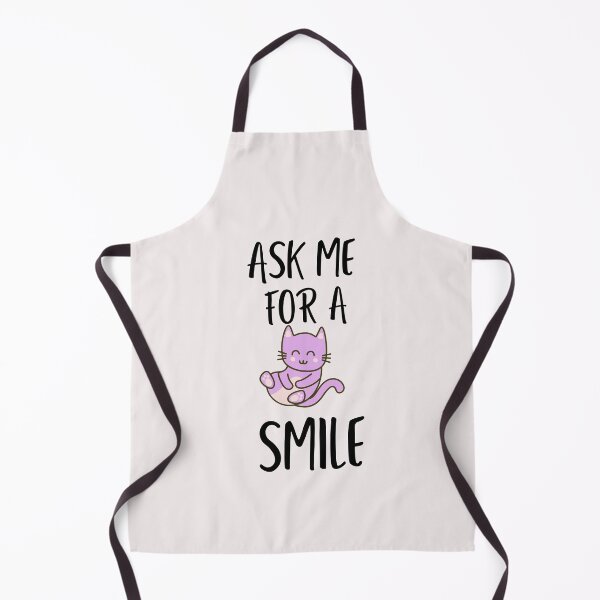 Item preview, Ask me to make you smile - Funny Cat designed and sold by youngdstag.