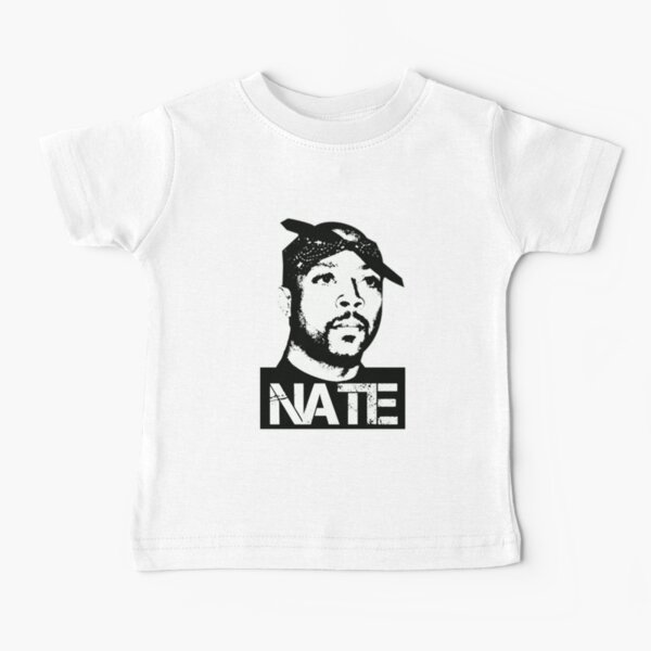 Nate Dogg Black White Baby T-Shirt