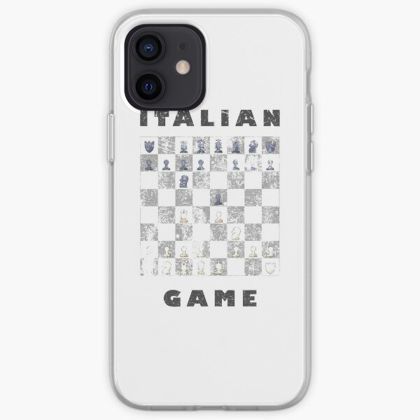 Chess opening Ruy Lopez iPhone Case for Sale by fourthreethree