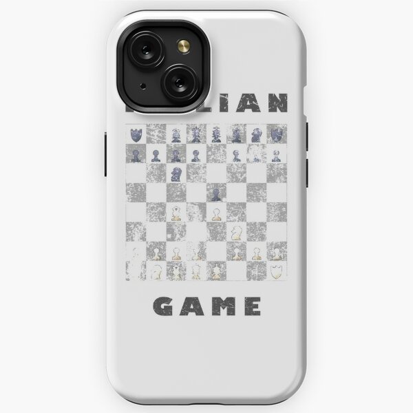 Chess opening Ruy Lopez iPhone Case for Sale by fourthreethree