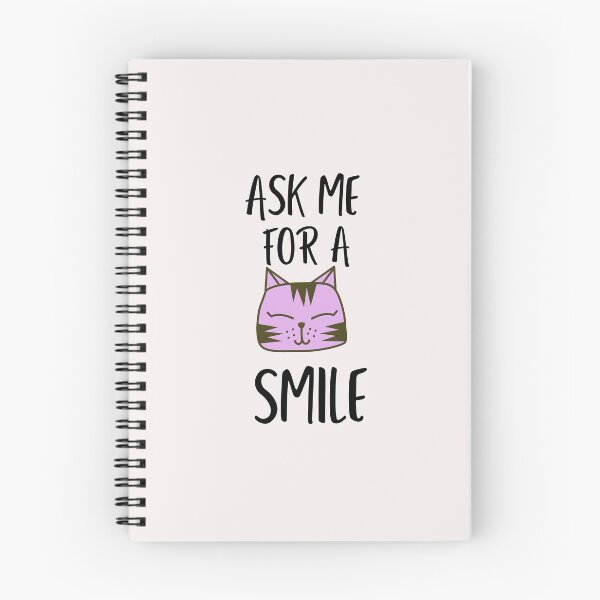 Item preview, Ask me to make you smile - Funny Cat designed and sold by youngdstag.