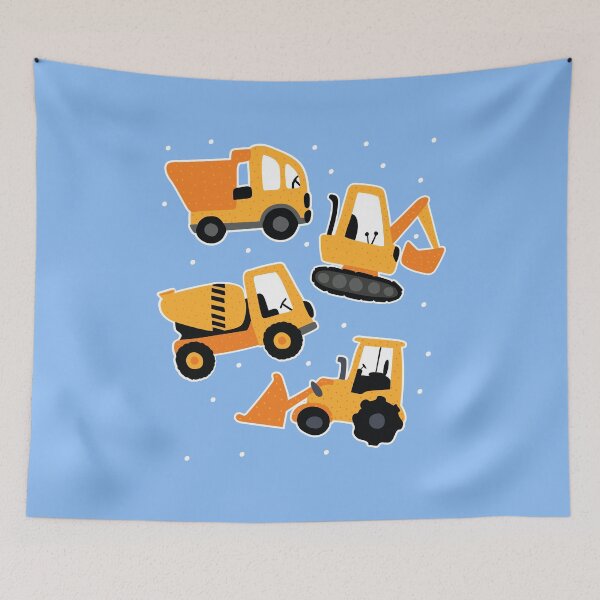 Item preview, Trucks, excavators, children's toys designed and sold by DerSenat.