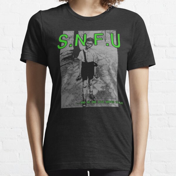 open your mouth and say snfu t shirt