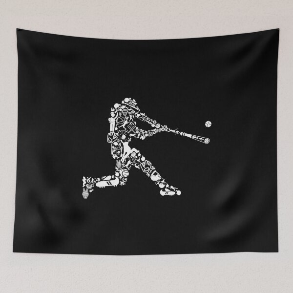 Item preview, Baseball Player Pattern designed and sold by VibrantGifts.