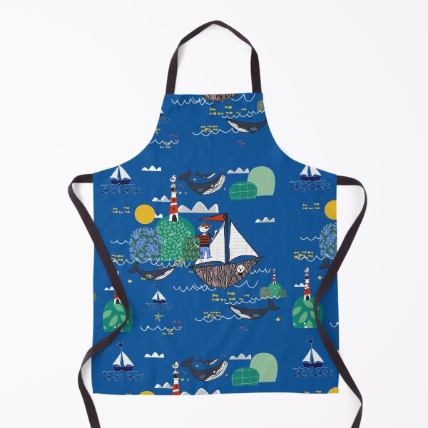 Item preview, Pirates Ahoy Blue designed and sold by susycosta.