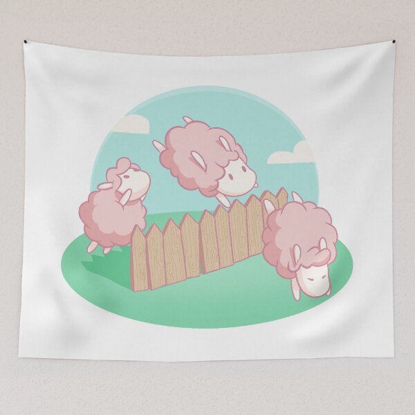 Item preview, Jumping Sheep designed and sold by DenicaStoyanova.