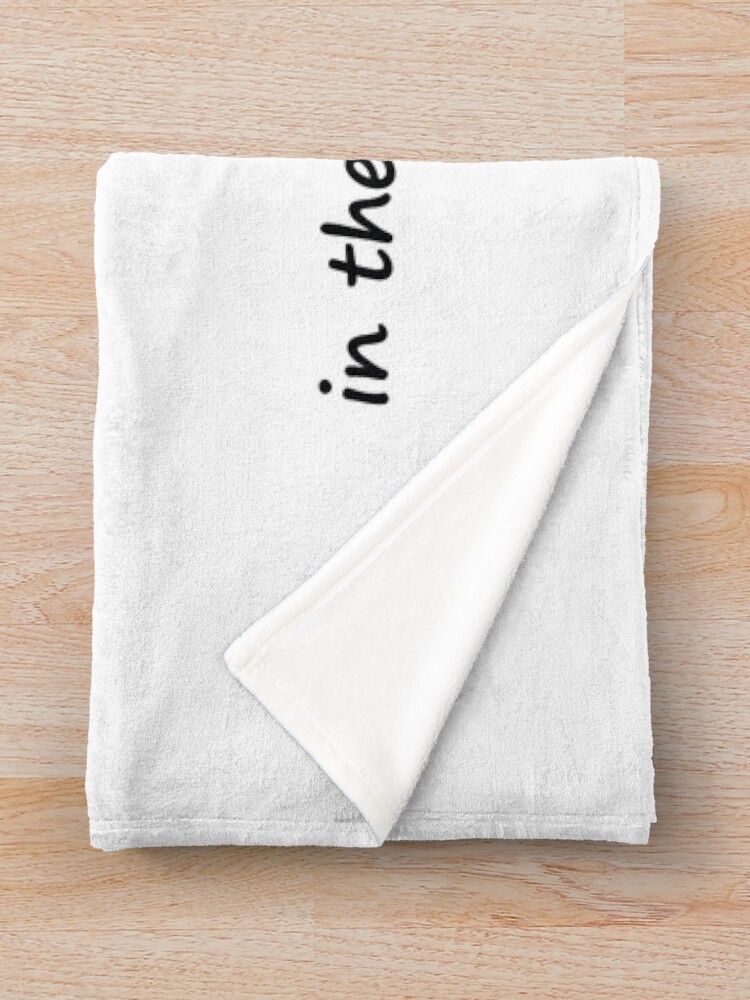 Alternate view of Sacred Silence Throw Blanket