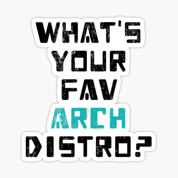 Item preview, Arch Linux Distribution designed and sold by the-nic-001.