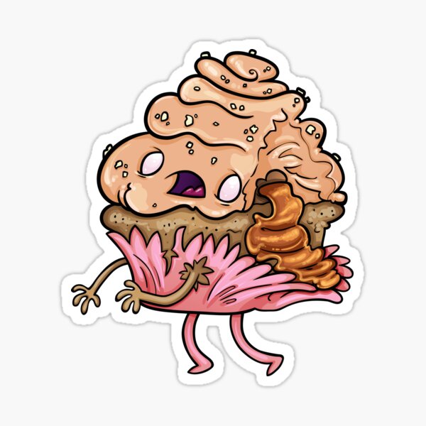 Cupcake zombie 5 Sticker
