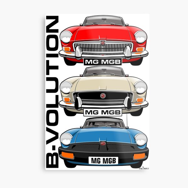 MG MGB evolution Metal Print