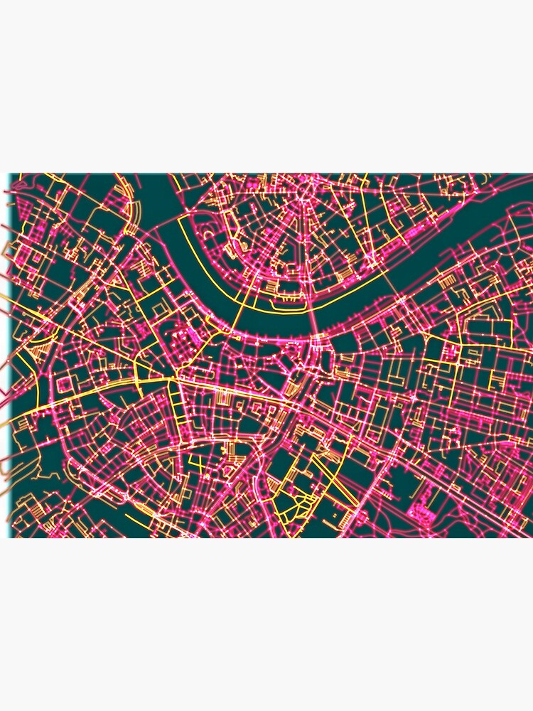 Neon Roads of Dresden by jvdkwast