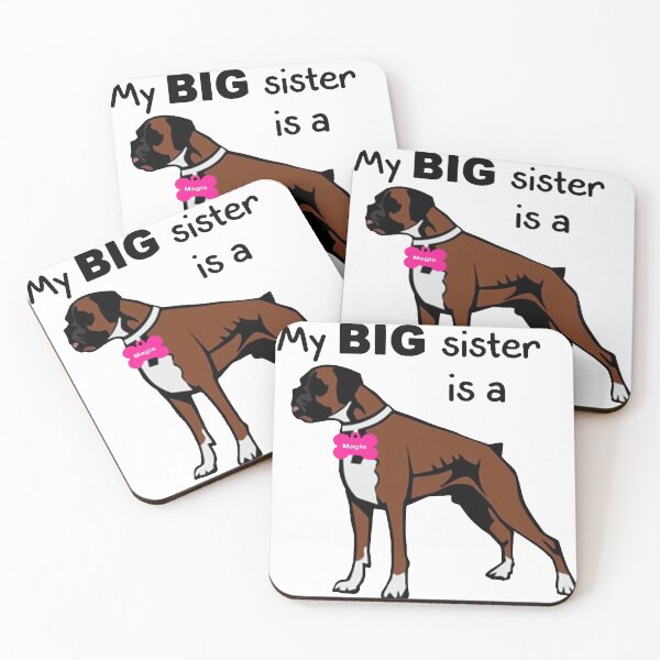 Item preview, My Big sister is a Boxer designed and sold by LisaLiWebb.