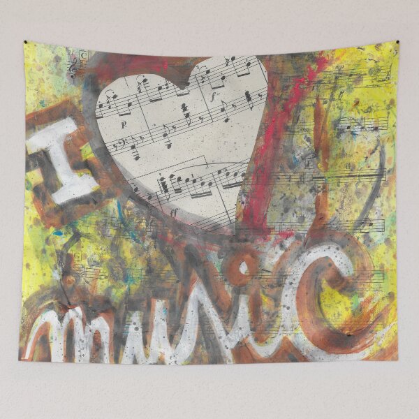 Item preview, l love music - 1 designed and sold by walterfest.
