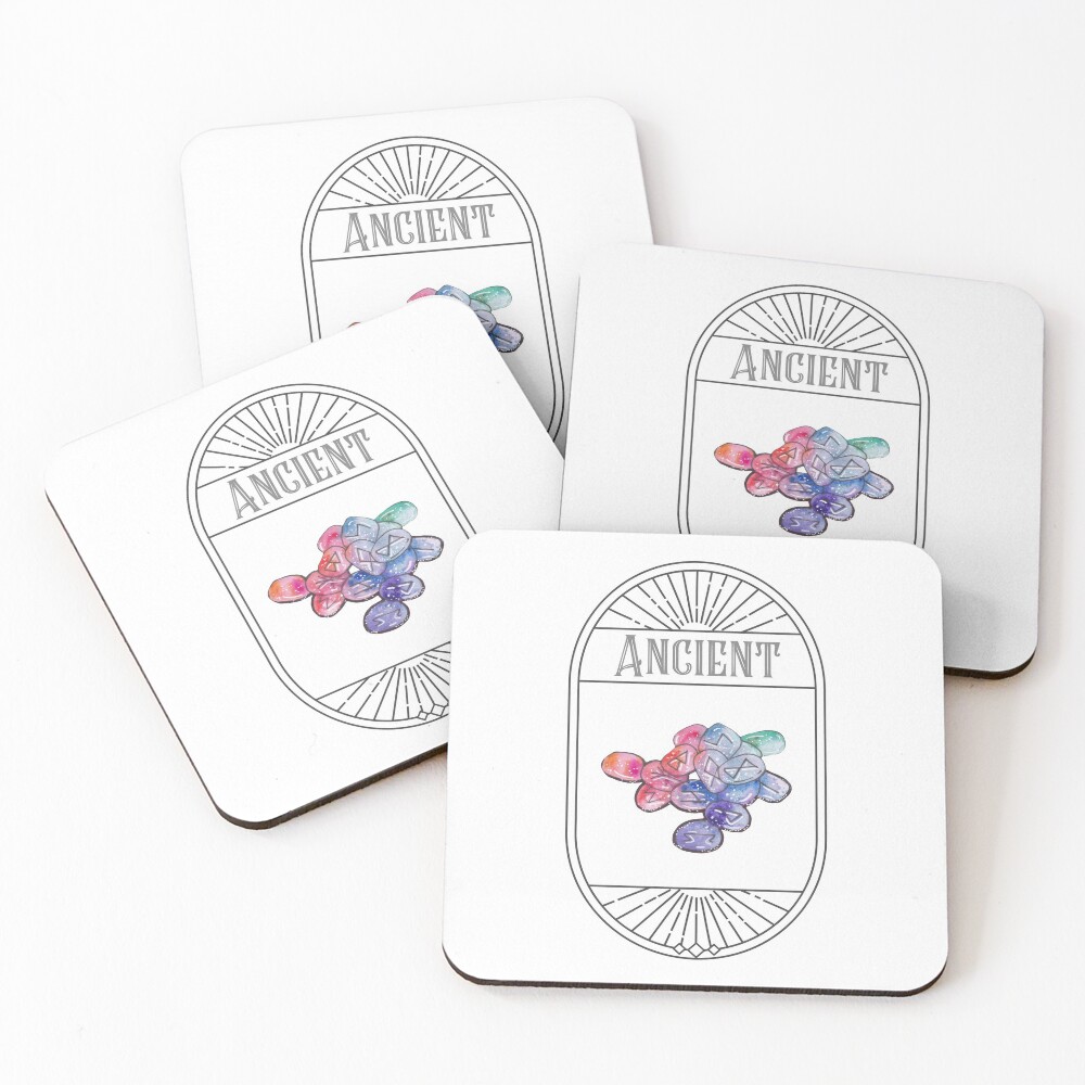 Item preview, Coasters (Set of 4) designed and sold by LiveYourWay.
