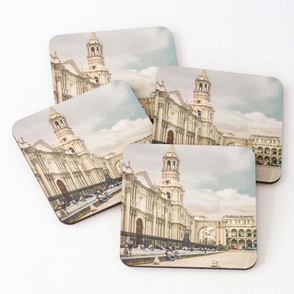 Item preview, Main Cathedral of Arequipa Side View designed and sold by DFLC Prints.