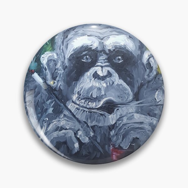 Item preview, smart monkey designed and sold by RadaGorArt.