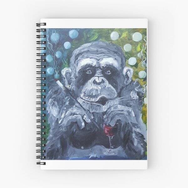 Item preview, smart monkey designed and sold by RadaGorArt.